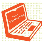 I'm a computer AB logotyp