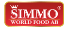 Simmo world food ab logotyp
