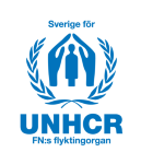 Sverige För Unhcr Insamlingsstift logotyp