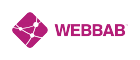 Webbyrån WEBBAB logotyp